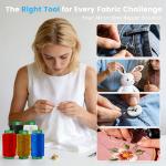 JUNCHONG Sewing Set 41Pcs Sewing Tool Set, Big Eye Steel Sewing Needles Kit with 30 Needles & Seam Ripper, Beginner Sewing Work Set